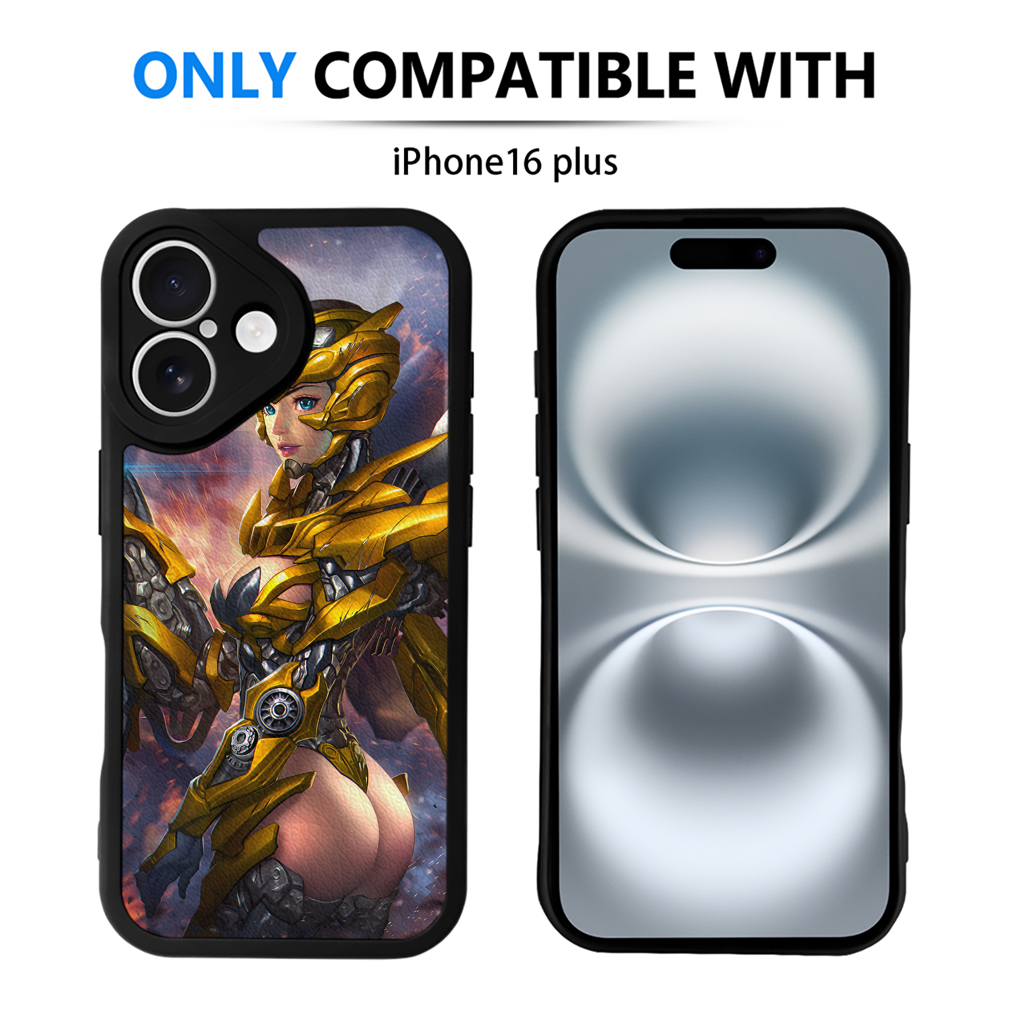 （画像用） Transformers トランスフォーマー 【iPhone 16シリーズ対応】シリコンスマホケース（レザー調） 材質：シリコン